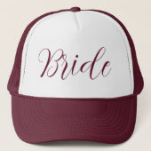 Bride Hat Truckerkappe (Vorderseite)