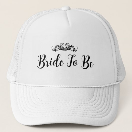 Bride Hat Truckerkappe (Vorderseite)