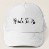 Bride Hat Truckerkappe (Vorderseite)