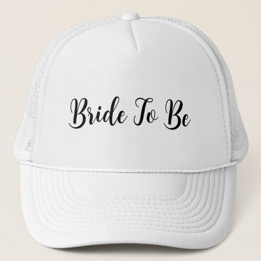 Bride Hat Truckerkappe (Vorderseite)