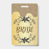 Bride Hen Night Ehefrau als Abzeichen Lanyard Ausweis (Vorderseite)