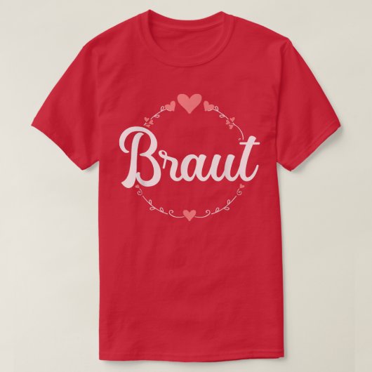 Bride Hen Party T-Shirt (Design vorne)