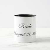 Bride | Hochzeit Tasse (Zentrum)