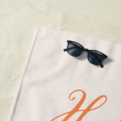 Bride Honeymoon Personalisiert Matching Hubby Wife Strandtuch (Beispiel)