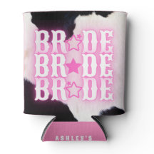 Bride Howdy Cowgirl kundenspezifisch Can Cooler
