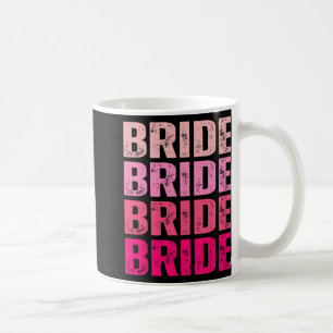 Bride I Do Crew Erreichbarkeit rosa Bachelorette Kaffeetasse