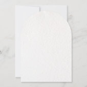 Bride in Bloom Peach Blush Bridal Shower Einladung (Rückseite)