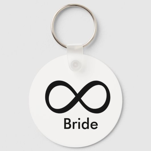 Bride Infinite Liebe Schlüsselanhänger (Vorderseite)