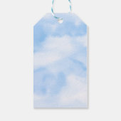 Bride Is On Cloud Nine Bridal Shower Thank you Geschenkanhänger (Rückseite)