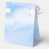 Bride Is On Cloud Nine Bridal Shower Thank You Geschenkschachtel (Rückseite)