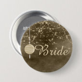 Bride Ivory Lanterns Button (Vorne & Hinten)
