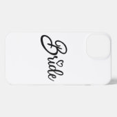 Bride Junggeselinnen-Abschied Bridal Wedding Match iPhone Hülle (Rückseite (Horizontal))