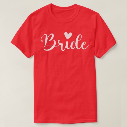 Bride Junggeselinnen-Abschied T - Shirt (Design vorne)