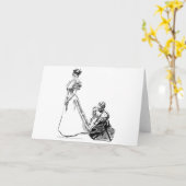 Bride Karte (Gelbe Blume)