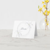 Bride Karte (Gelbe Blume)