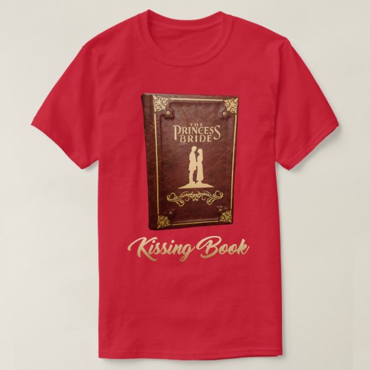 Bride Kissing Book T-Shirt (Design vorne)