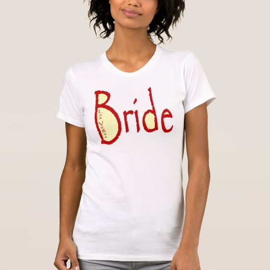 Bride Las Vegas Ladys Lässig Tank Top (Vorderseite)