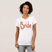 Bride Las Vegas Ladys Lässig Tank Top (Vorne ganz)