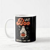 Bride Last Boo Lace Ghost Junggeselinnen-Abschied Kaffeetasse (Links)