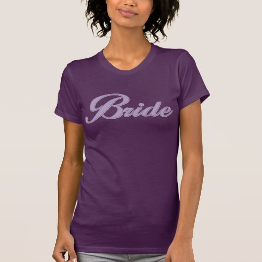 Bride-Lavender T-Shirt (Vorderseite)