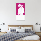 Bride Leinwanddruck (Insitu (Schlafzimmer))