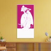 Bride Leinwanddruck (Insitu (Wohnzimmer))