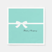 Bride LIttle Black Dress Duwer Party Serviette (Vorderseite)