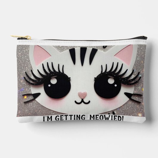 Bride Makeup Beutel, kitschig Make-up Tasche (Vorderseite)