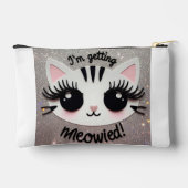 Bride Makeup Beutel, kitschig Make-up Tasche (Rückseite)