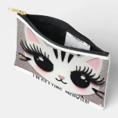 Bride Makeup Beutel, kitschig Make-up Tasche (Offen)