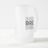 Bride Mattglas Bierglas (VorderseiteRechts)