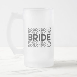 Bride Mattglas Bierglas