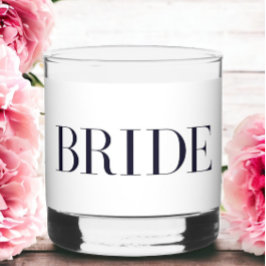 Bride Modern Personalisiert Whiskyglas
