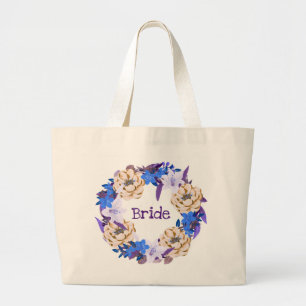 Bride Mother Groom Flower Girl Jumbo Stoffbeutel