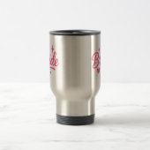Bride Neon Pink Reisebecher (Mittel)