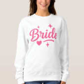 Bride Neon Pink Sweatshirt (Vorderseite)