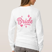 Bride Neon Pink T-Shirt (Rückseite)