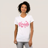 Bride Neon Pink T-Shirt (Vorne ganz)