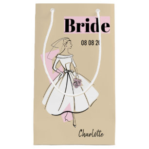 Bride-neutrale Brille-Geschenktasche für Mode Kleine Geschenktüte