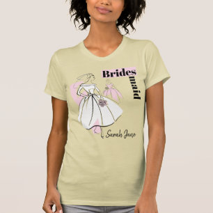 Bride-neutrale Fraktion Bridesmaid Name T-Shirt