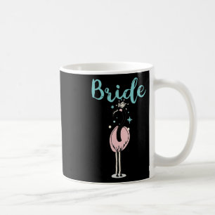 Bride - Niedlich Flamingo Bachelorette Brautparty Kaffeetasse
