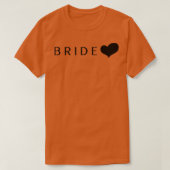Bride Niedlich T-Shirt (Design vorne)
