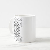 Bride oder Die Teambride Gothic Halloween Bachelor Kaffeetasse (Vorderseite Links)