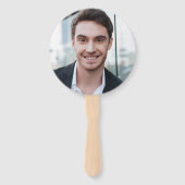 Bride oder Groom Foto Mr. Wedding Game Fächer (Vorderseite)