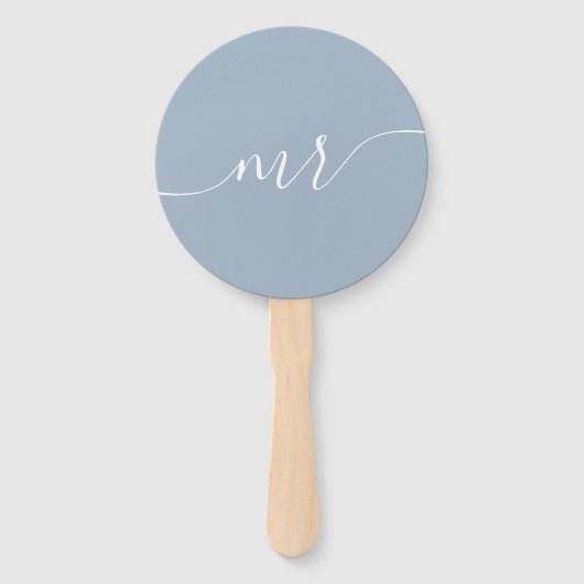 Bride oder Groom Mr. Wedding Game Hand Fan Fächer (Vorderseite)