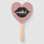 Bride oder Groom Mr. Wedding Game Hand Fan Fächer (Rückseite)