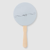 Bride oder Groom Mr. Wedding Game Hand Fan Fächer (Rückseite)