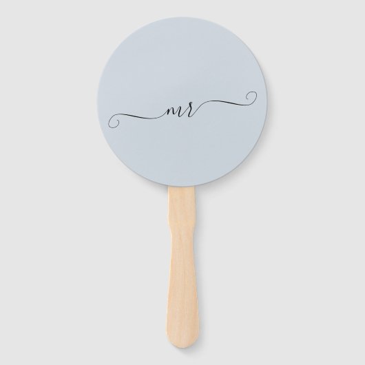 Bride oder Groom Mr. Wedding Game Hand Fan Fächer (Rückseite)