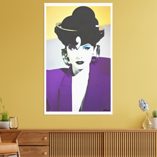 Bride of Patrick Nagelstein Leinwanddruck (Insitu (Wohnzimmer))