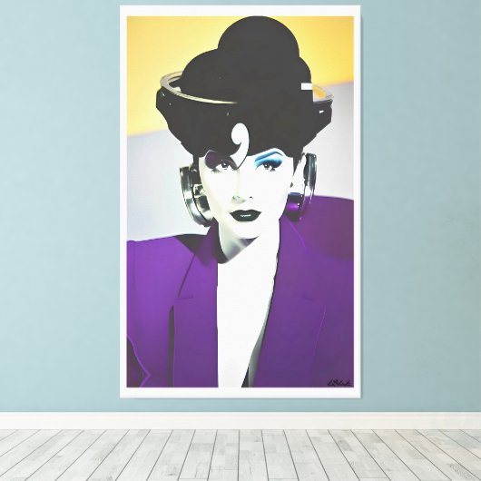 Bride of Patrick Nagelstein Leinwanddruck (Insitu (Holzboden))